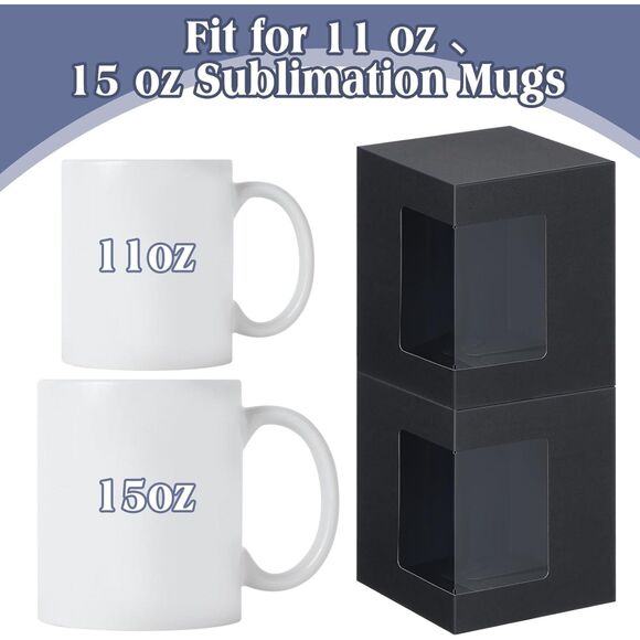 Harloon 36 Pack Mug Boxes for Gifts Coffee Mugs Boxes - Picture 4 of 4